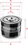 SOFIMA Filtru ulei SOFIMA S 3485 R (S 3485 R) - fixbox