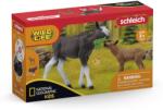 Schleich jávorszarvas borjúval (natgeo) - jatek21