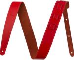 Fender 990642109 - 2" Essentials Leather Strap, Red - FEN2147