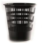 Donau Papírkosár, 12 liter, DONAU, fekete