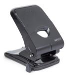 Rapesco Lyukasztó, kétlyukú, 50 lap, könnyített lyukasztás, RAPESCO X5, fekete