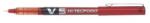 Pilot Rollertoll, 0, 3 mm, tűhegyű, PILOT Hi-Tecpoint V5, piros