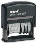 Trodat Dátum- és szövegbélyegző, 12 féle szöveggel, TRODAT 4817 - officeland