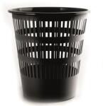 Donau Papírkosár, 16 liter, DONAU, fekete