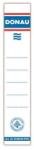 Donau Cserecímke, iratrendezőhöz, öntapadó, 33x153 mm, DONAU, fehér