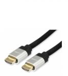 Equip HDMI 2.1 kábel, Ultra High Speed, aranyozott, 5 m, EQUIP