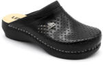 LEON PU100 LEON Comfort női bőr klumpa (LEON86-fekete39)