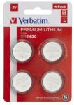 Verbatim Gombelem, CR2430, 4 db, VERBATIM Premium - officeland