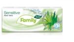 Tento Papír zsebkendő, 3 rétegű, 10x10 db, TENTO Family, aloe vera