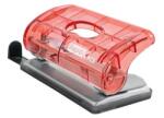 Rapid Lyukasztó, mini, kétlyukú, 10 lap, RAPID, Colour`Breeze, korall - officeland