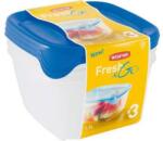 Keter Ételtartó szett, 3x1, 2 l, CURVER Fresh&go