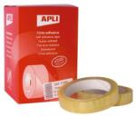 Apli Ragasztószalag, 19 mm x 66 m, APLI Transparent, átlátszó