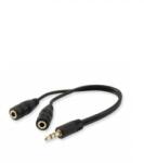Equip Audio elosztó kábel, 13 cm, 2 bemenet/1 kimenet, EQUIP
