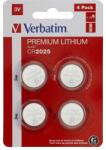Verbatim Gombelem, CR2025, 4 db, VERBATIM Premium - officeland