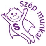 Colop Bélyegző, motivációs, Szép munka! , COLOP N43-kék, lila