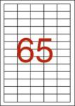APLI Etikett, univerzális, 38x21, 2 mm, APLI, 6500 etikett/csomag - officeland