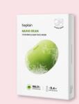 Beplain Mască răcoritoare pentru față cu fasole mung Mung Bean Cooling & Slim Face Mask - 20 ml * 10 buc Masca de fata