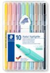 STAEDTLER Szövegkiemelő készlet, 1-4 mm, STAEDTLER 362 C , 10 különböző szín (362 CSB10)
