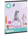 Ars Una Füzet ARS UNA A/5 32 lapos vonalas 21-32 Cute Animals-Kitten (53623683) - fotoland