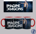  Imagine Dragons - Dan Reynolds bögre (Piros)