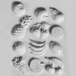  Gipszkiöntő A/5 - gyümölcsök 12db-os P0203241 (4299)