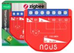 Nous B4Z okos Tuya Zigbee mini redőnyvezérlő / motoros függönyvezérlő modul, kapcsolóbemenettel