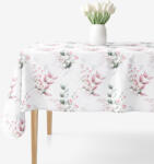 Goldea szögletes terítő 100% pamutvászon deluxe - zsenge rózsák 80 x 80 cm