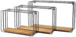DOMAX ЕТАЖЕРКИ loft fwl 1 400/345/300х245мм К-КТ 3бр (67801 , 66677)
