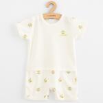 NEW BABY Salopeta de vară pentru bebeluși din bumbac organic New Baby Olivii, mărime 68 (4-6l)