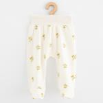 NEW BABY Pantaloni scurți pentru bebeluși din bumbac organic New Baby Olivy, mărime 68 (4-6l)