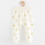 NEW BABY Pantaloni scurți pentru bebeluși din bumbac organic New Baby Olivy, mărime 62 (3-6l)