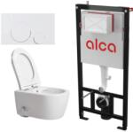 Anahita Construction Set vas WC cu functie de bideu Art cu rezervor incastrat si clapeta M670 Anahita (WCBID1106AM101)