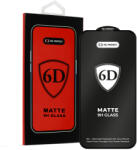 Tel Protect Full Glue 6D Matt Üvegfólia Samsung Galaxy A52/A52S Fekete üvegfólia