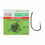 Korum Xpert Specimen Micro Barbed Hook feeder horog 12 (KHXSNB-12)