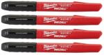 Milwaukee Inkzall vékony hegyű jelölő filc fekete 4db/csomag (48223154)