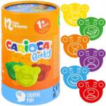 CARIOCA Zsírkréta macik Baby gyerekeknek 1+ Carioca 12 db 6 szín (160-2349)