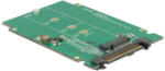 Delock 2.5 -os átalakító U. 2 SFF-8639 & gt; M. 2 NGFF NVMe M aljzat (DL-62710)