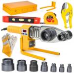 Powermat LCD Polifúziós Hegesztőgép Pvc Csövekhez Pp 2800W 7-MÁTRIX 16-63 Koffer (PM-ZGP-2800)