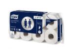 Tork Toalettpapír, T4 rendszer, 2 rétegű, 10, 3 cm átmérő, Advanced, TORK, fehér