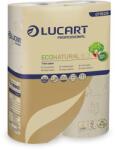Lucart Toalettpapír, 3 rétegű, kistekercses, 27, 5 m, LUCART EcoNatural 6.3 barna