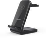 Choetech TÖLTŐ 3-1ben (Mágneses Wireless, fekete), Choetech (T608-FBK)