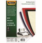 Fellowes Hátlap, A4, 250 g, matt, FELLOWES "Delta", királykék, 100 db (5371305) - nyomtassingyen