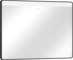 Hansgrohe Oglinda Hansgrohe Xarita Lite Q 100x70cm, iluminare LED orizontala, negru mat (54959670)