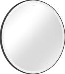 Hansgrohe Oglinda Hansgrohe Xarita Lite S cu iluminare LED circulara, senzor, d 90cm, negru mat (54980670)