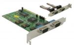 Delock PCI kártya - 4 db soros (DL89046) (DL89046)