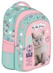 St. Majewski My little friend cicás ergonomikus iskolatáska, hátizsák - Fluffy Kitty (687068) (687068)
