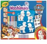Crayola Washimals: Figurine Paw Patrol lavabile cu autocolante - set de 4 bucăți (74 0290)