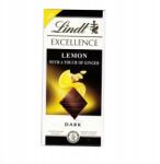 Lindt Excellence Lemon egy csipetnyi gyömbérrel 100g citromos gyömbér (3046920010856)