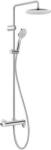 Duravit Wave - Zuhanyszett csapteleppel, átmérő 25 cm, 3 vízsugár, króm WA4280007010 (WA4280007010)