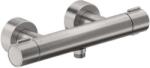 Duravit - Termosztatikus bidé zuhanycsaptelep, csiszolt acél TH4220000070 (TH4220000070)